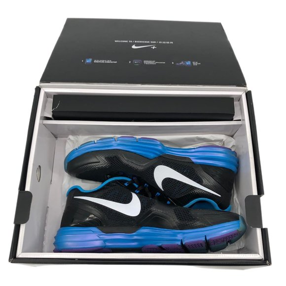 Black/Blue Nike Lunar Tr1+ Sport Pack With Nike + Training | Lace Up Closure main image 4